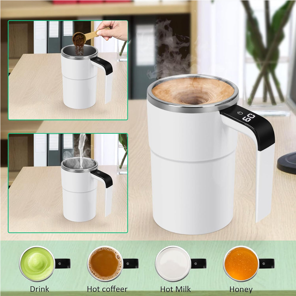 Self Stirring Mug, Auto Magnetic Coffee Mug